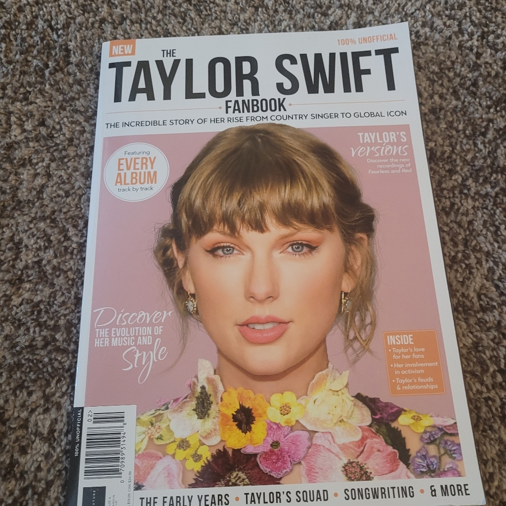 The Taylor Swift Fanbook Magazine Coffee Table Book